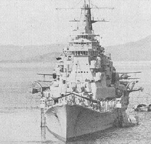 Maquetas hechas - arp-takao-doubloons Vista frontal foto bn