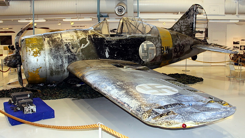 Maquetas hechas - brewster-f2a-1-buffalo Vista lateral