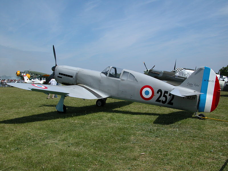 Maquetas hechas - caudron-renault-c.714 Vista lateral