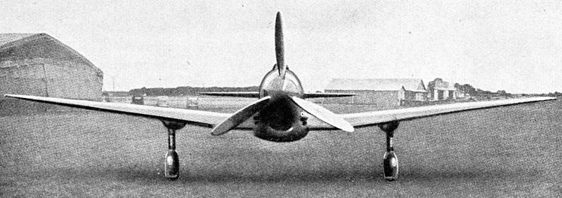 Maquetas hechas - caudron-renault-c.714 Vista frontal foto bn