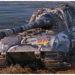 Maquetas hechas - jagdpanzer-e-100 Vista frontal
