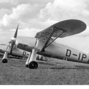 Maquetas hechas - Focke-Wulf Fw 56 "Stösser" Vista lateral