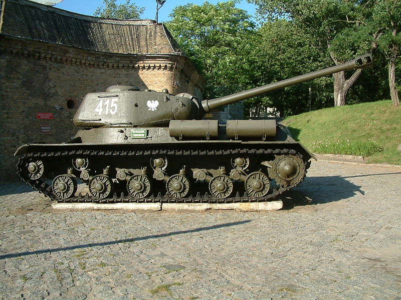 Maquetas hechas - is-2-1945 Vista lateral