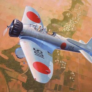 Maquetas hechas - nakajima-ki-8 Vista superior