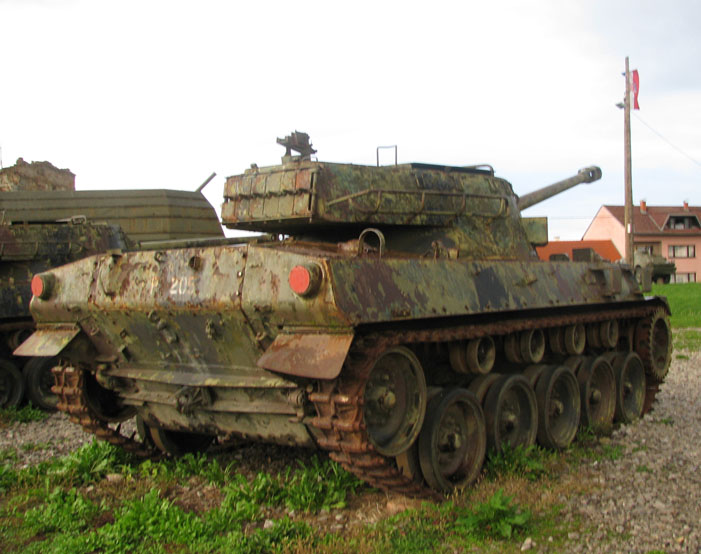 Maquetas hechas - m18-hellcat Vista trasera