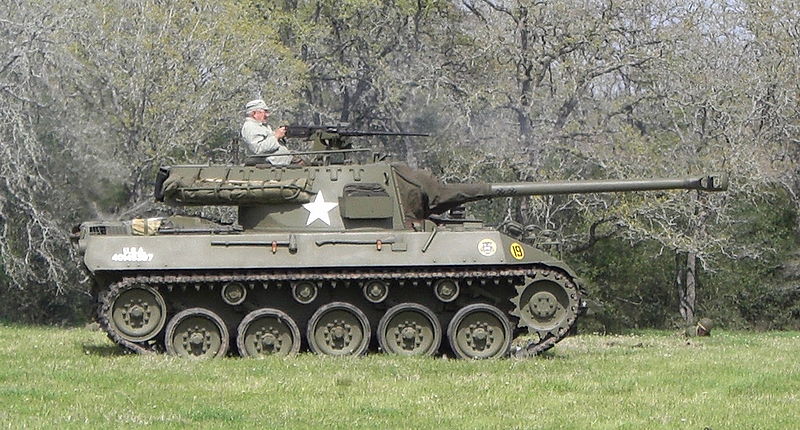 Maquetas hechas - m18-hellcat Vista lateral