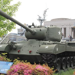 Maquetas hechas- m46-patton Vista frontal lateral