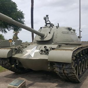 Maquetas hechas - m48-patton Vista frontal lateral