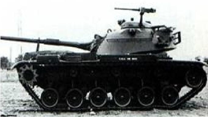 Maquetas hechas - m60 Vista lateral