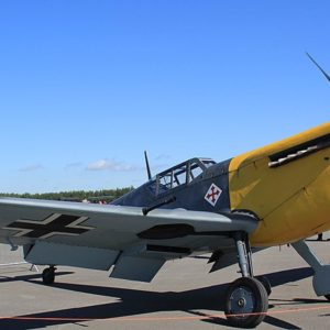 Maquetas hechas - messerschmitt-bf-109 Vista frontal lateral