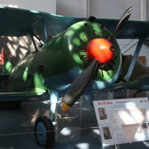 Maquetas hechas - polikarpov-i-15 Vista frontal lateral