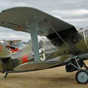 Maquetas hechas - polikarpov-i-153-dm-4 Vista lateral