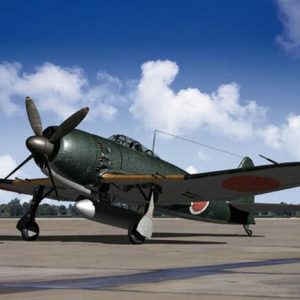 Maquetas hechas - mitsubishi-a7m-reppu Vista frontal