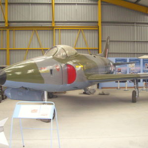 Maquetas hechas - supermarine-swift Vista frontal lateral