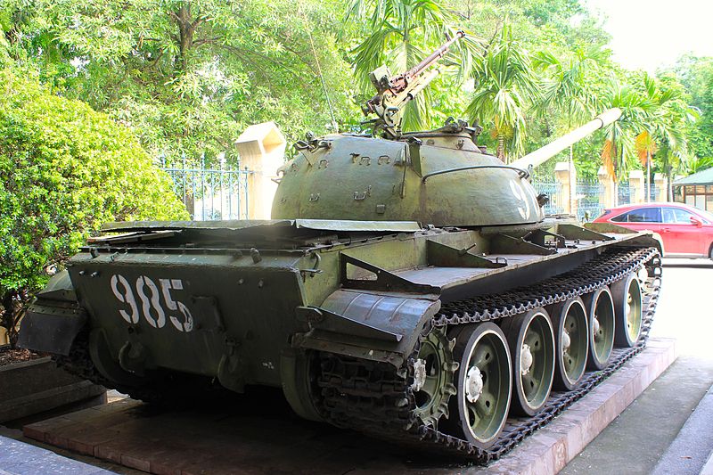 Maquetas hechas - t-54 Vista trasera