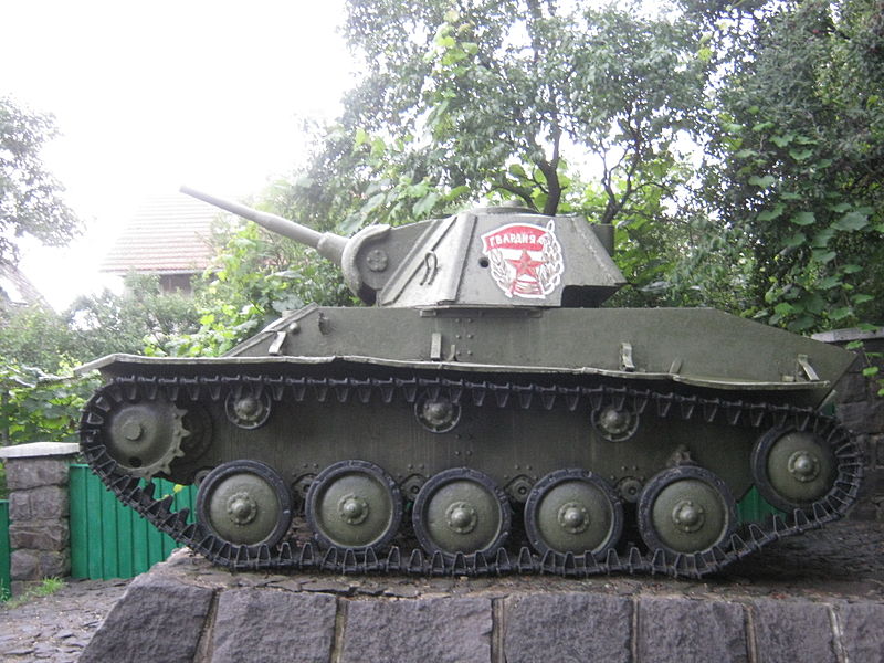 Maquetas hechas - t-70-57 Vista lateral