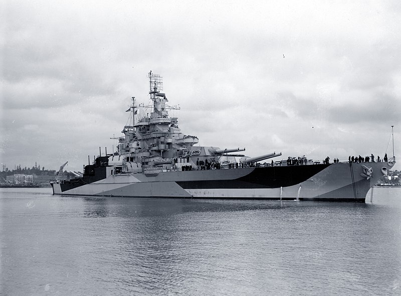 Maquetas hechas - w.-virginia-1941-doubloons Vista frontal lateral foto bn