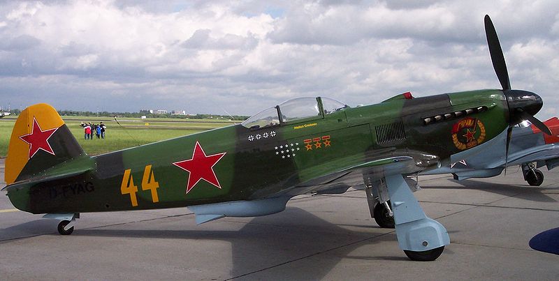 Maquetas hechas - yakovlev-yak-3rd Vista lateral