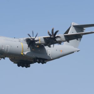 Maquetas hechas - A400M Atlas Vista frontal latera