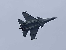 Maquetas Hechas - Shenyang J-15 Vista frontal-lateral