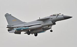 Maquetas Hechas - Shenyang J-10 Vista frontal-lateral
