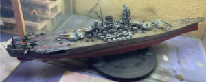 Maquetas Hechas - Yamato Vista lateral