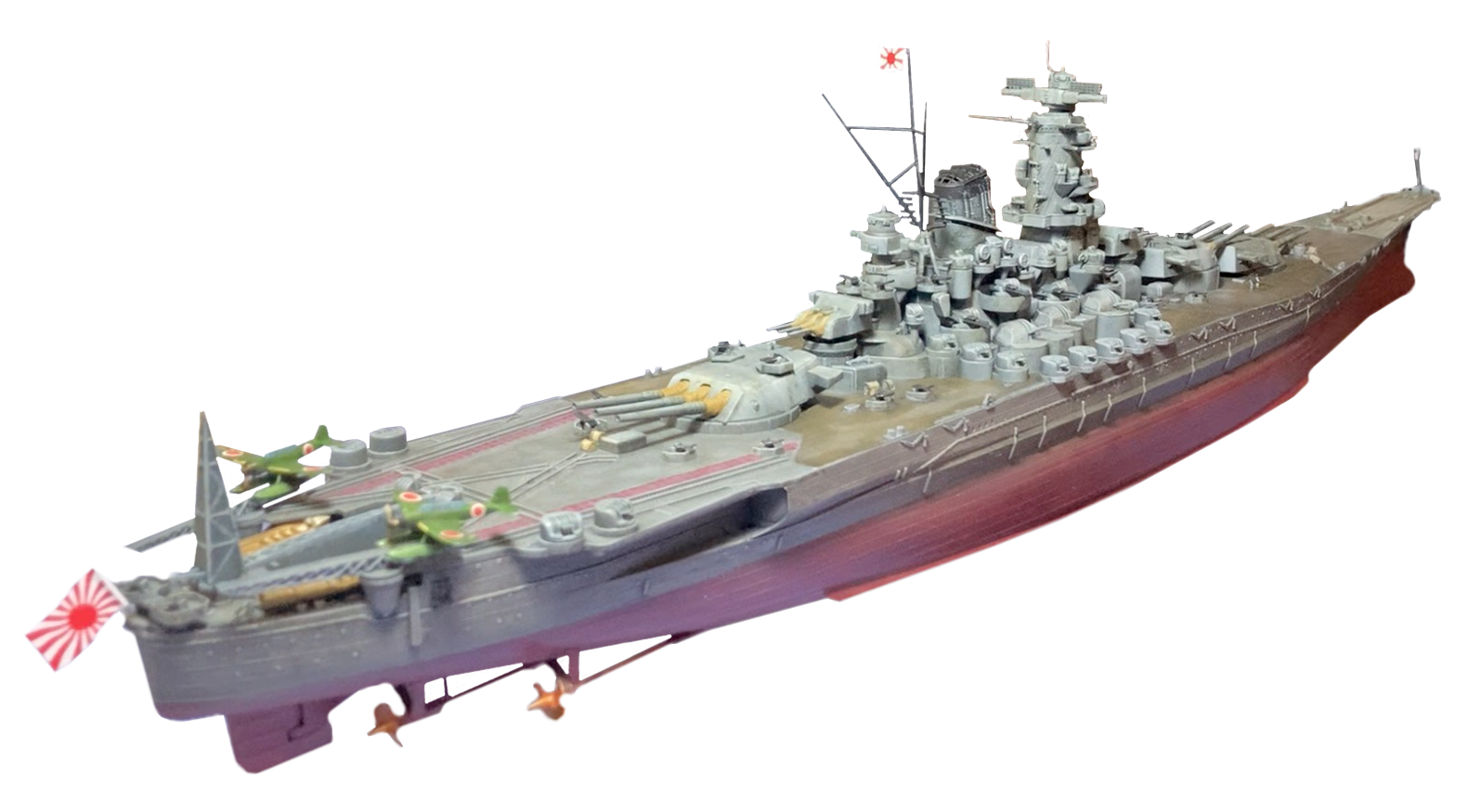 Maquetas Hechas - Yamato 1:450