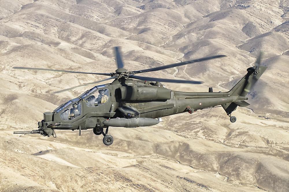 Maquetas hechas - Agusta A129 Mangusta Vista lateral 2