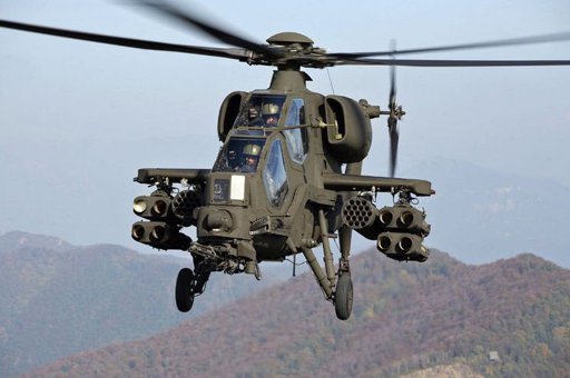 Maquetas hechas - Agusta A129 Mangusta Vista frontal