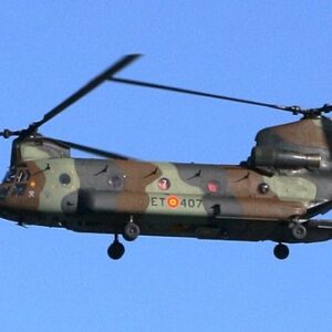 Maquetas hechas - CH-47 Chinook Vista lateral