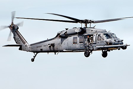 Maquetas hechas - HH-60 Pave Hawk Vista lateral