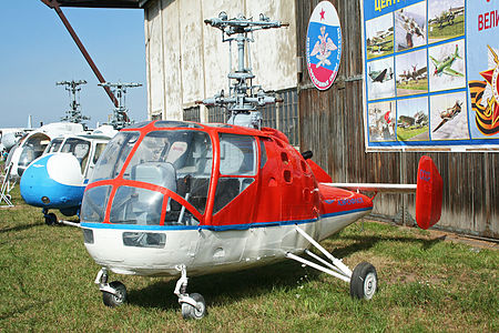 Maquetas hechas - Kamov Ka-15 Hen Vista lateral