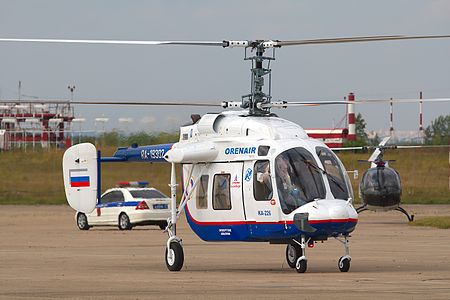 Maquetas hechas - Kamov Ka-226 Vista lateral