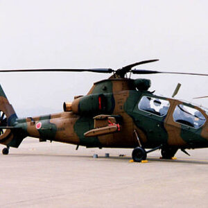 Maquetas hechas - Kawasaki OH-1 Vista lateral