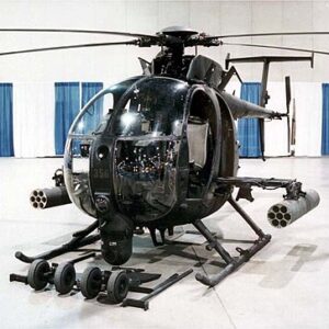 Maquetas hechas - MH-6 Little Bird Vista lateral