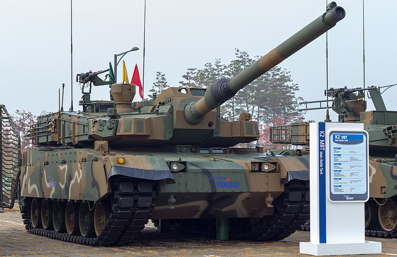 Maquetas hechas - K2 Black Panther Vista frontal-lateral