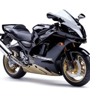 Maquetas hechas - Kawasaki Ninja ZX-12R Vista frontal