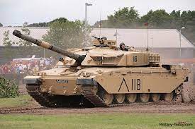 Maquetas hechas - Challenger 1 Vista frontal