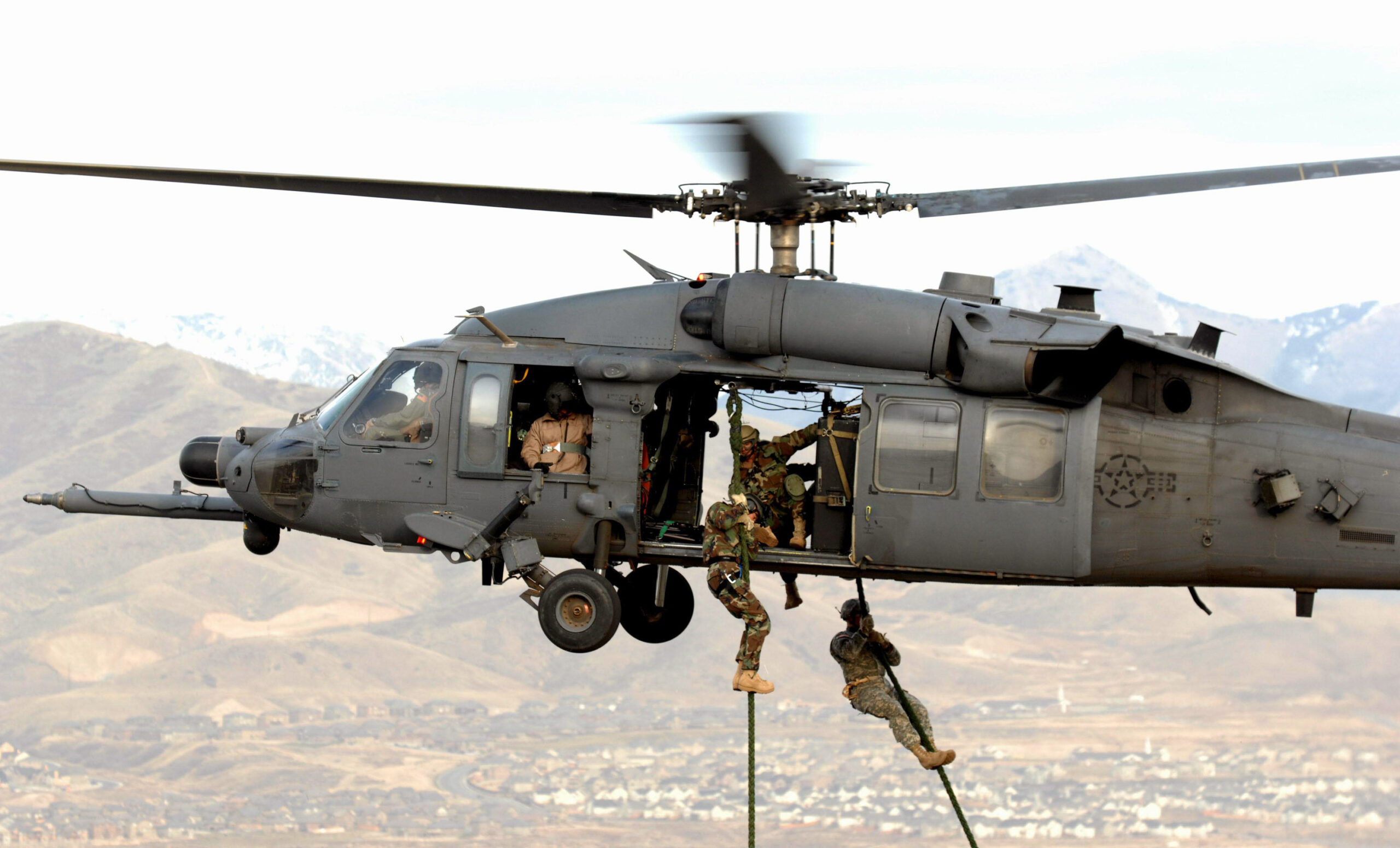 Maquetas hechas - HH-60 Pave Hawk Vista lateral 3