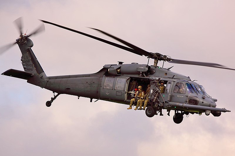 Maquetas hechas - HH-60 Pave Hawk Vista lateral 2
