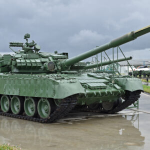 Maquetas hechas - T-80 Vista frontal-lateral