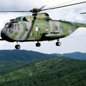 Maquetas hechas - CH-3 Jolly Green Giant Vista lateral