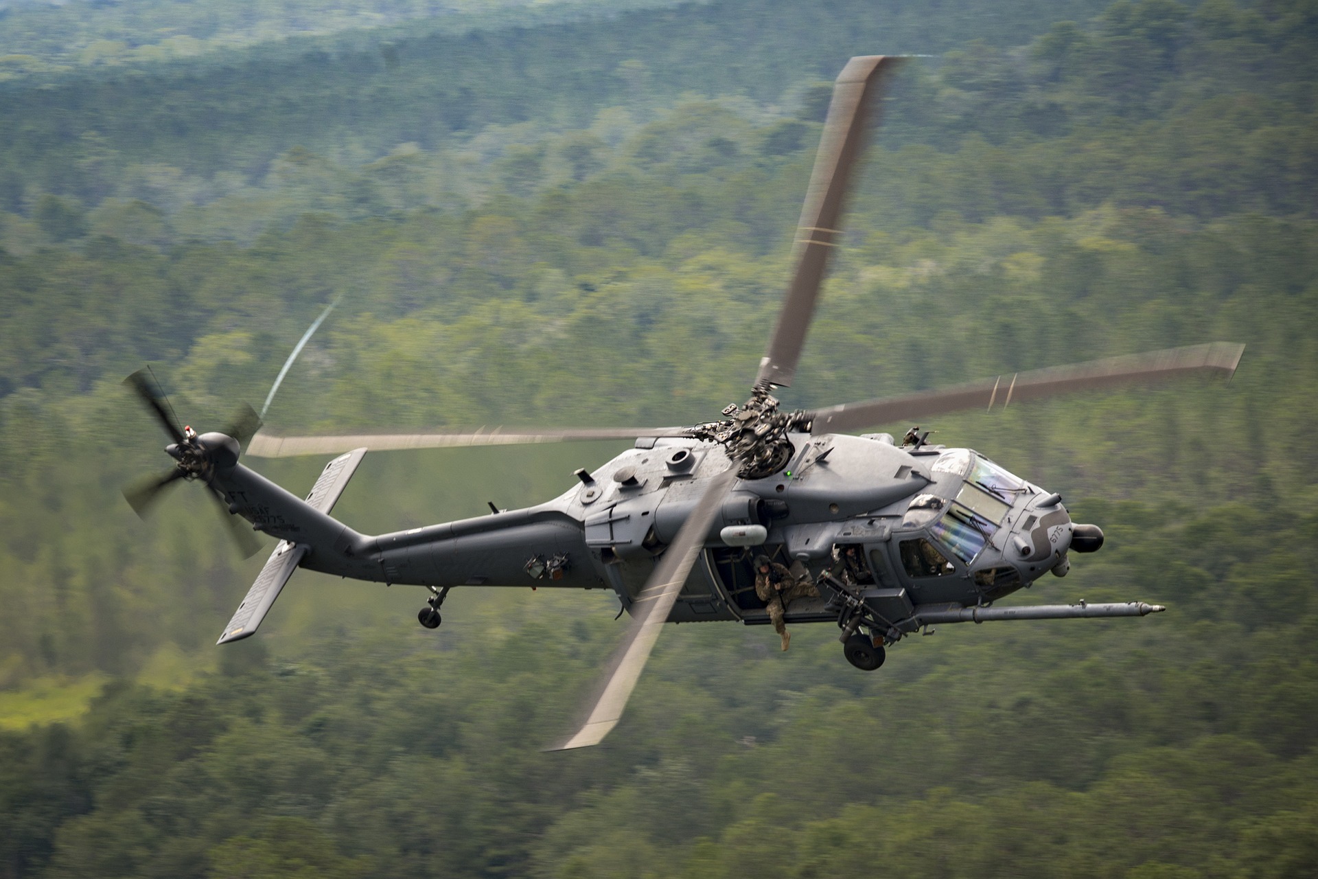 Maquetas hechas - HH-60 Pave Hawk Vista superior