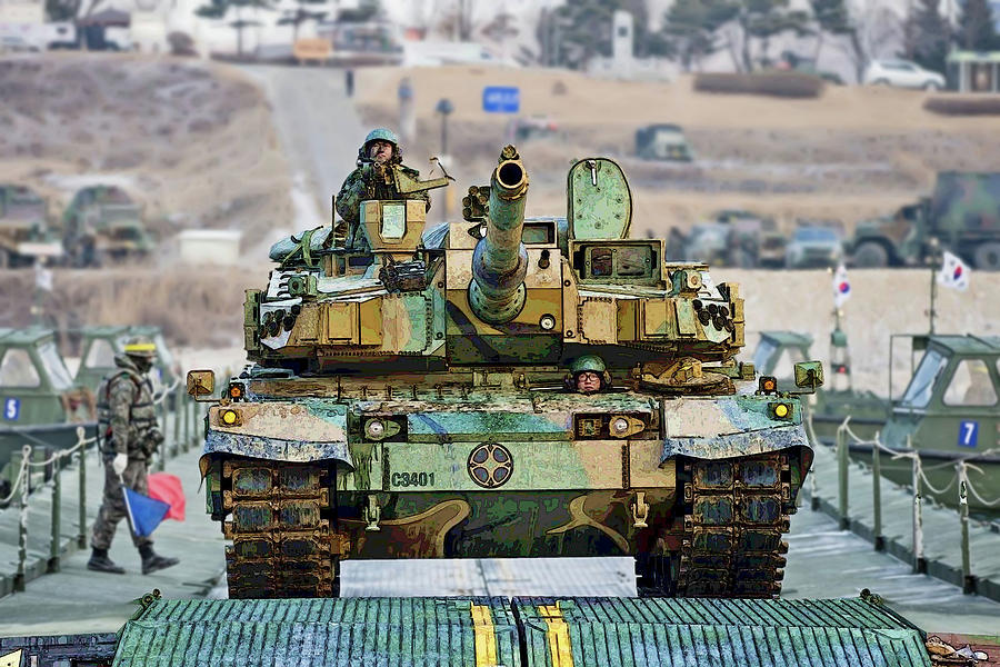 Maquetas hechas - K2 Black Panther Vista frontal