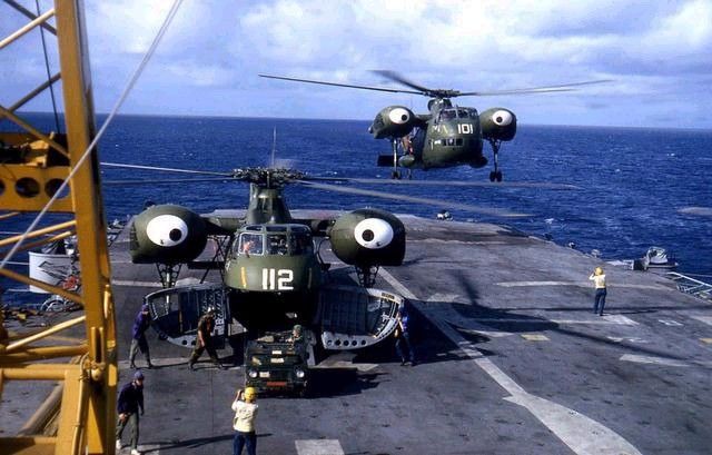 Maquetas hechas - Sikorsky CH-37 Mojave Vista frontal