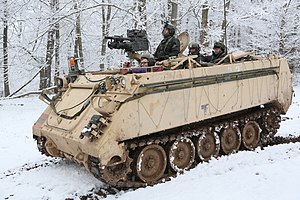 Maquetas hechas - M113 Vista frontal-lateral