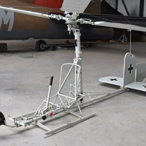 Maquetas hechas - Focke-Achgelis Fa 330 Bachstelze Vista frontal-lateral