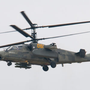 Maquetas hechas - Kamov Ka-52 Alligator Vista lateral