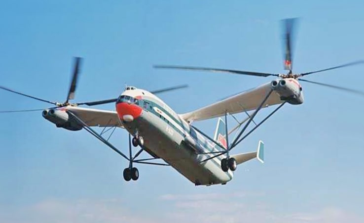 Maquetas hechas - Mil Mi-12 Inicior Vista frontal-lateral 2