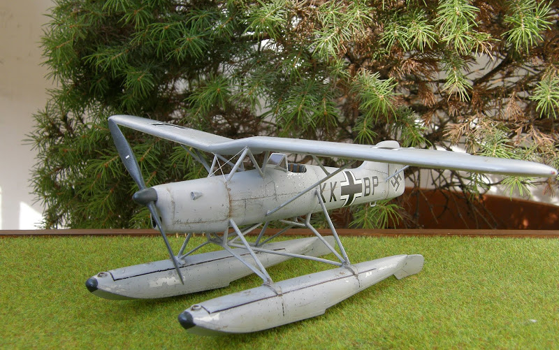 Maquetas hechas - Arado Ar 231 Vista frontal-lateral
